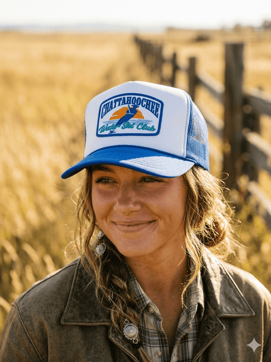 Chattahoochee Water Ski Club Patch Trucker Hat
