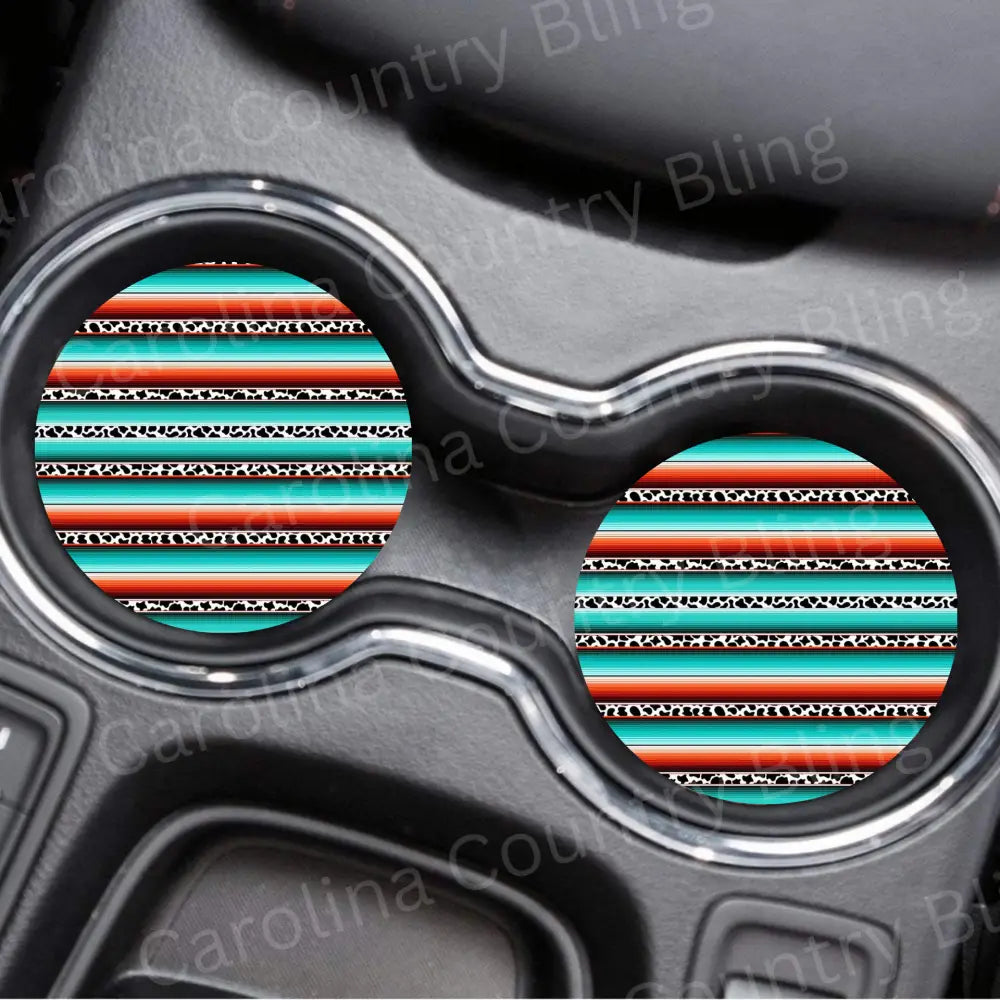 Country Vibes - Car Coasters