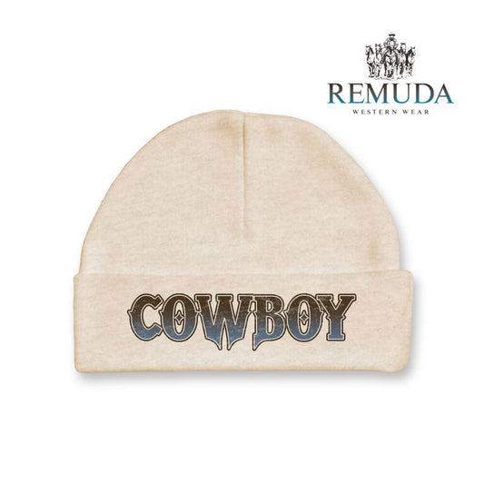 Cowboy - Infant Baby Western Beanie Hat