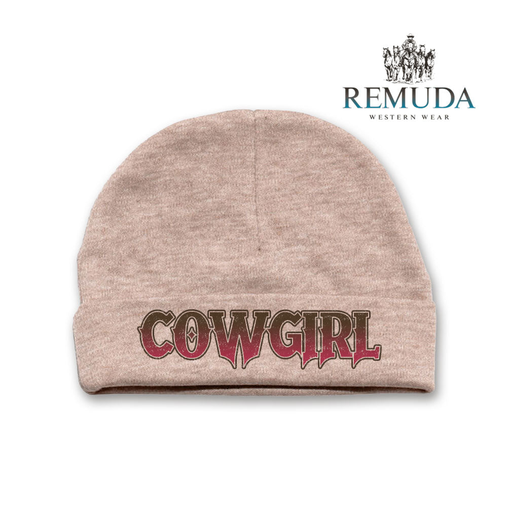 Cowgirl - Infant Baby Western Beanie Hat