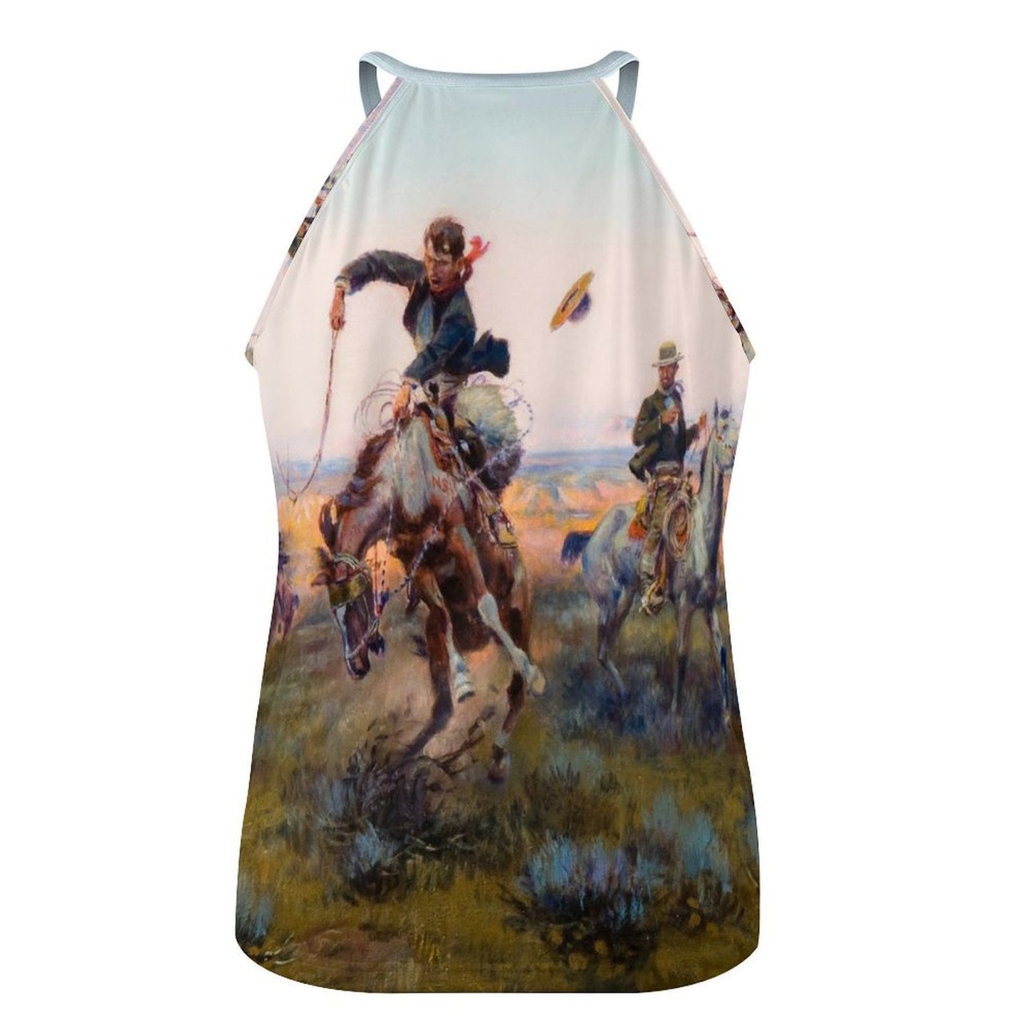 Vintage Western Cowboy Women's Tank Top