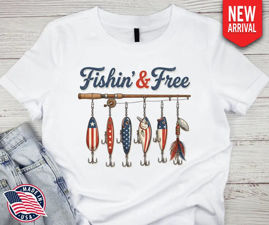 Fishin & Free - Multi