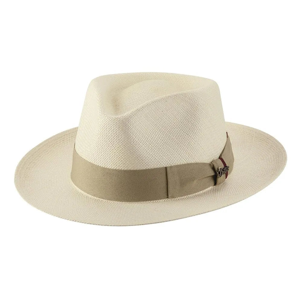 Bullhide Founder- Panama Straw Fedora Hat