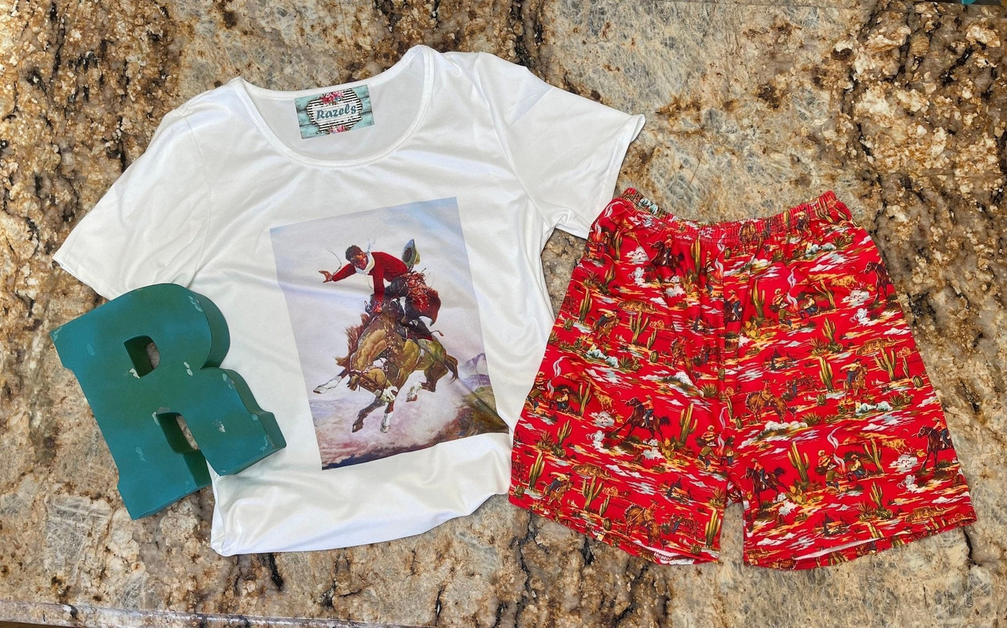 Girls Cowgirl Outfit, Cowboy Shorts