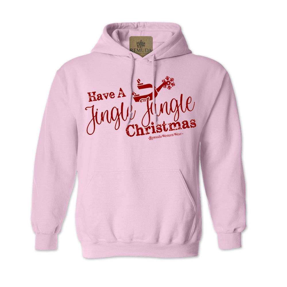 Have A Jingle Jangle Christmas - Adult Unisex Western Spur Pullover Hoodie