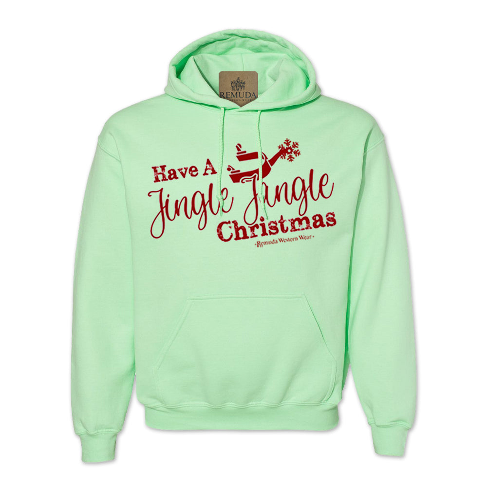 Have A Jingle Jangle Christmas - Adult Unisex Western Spur Pullover Hoodie