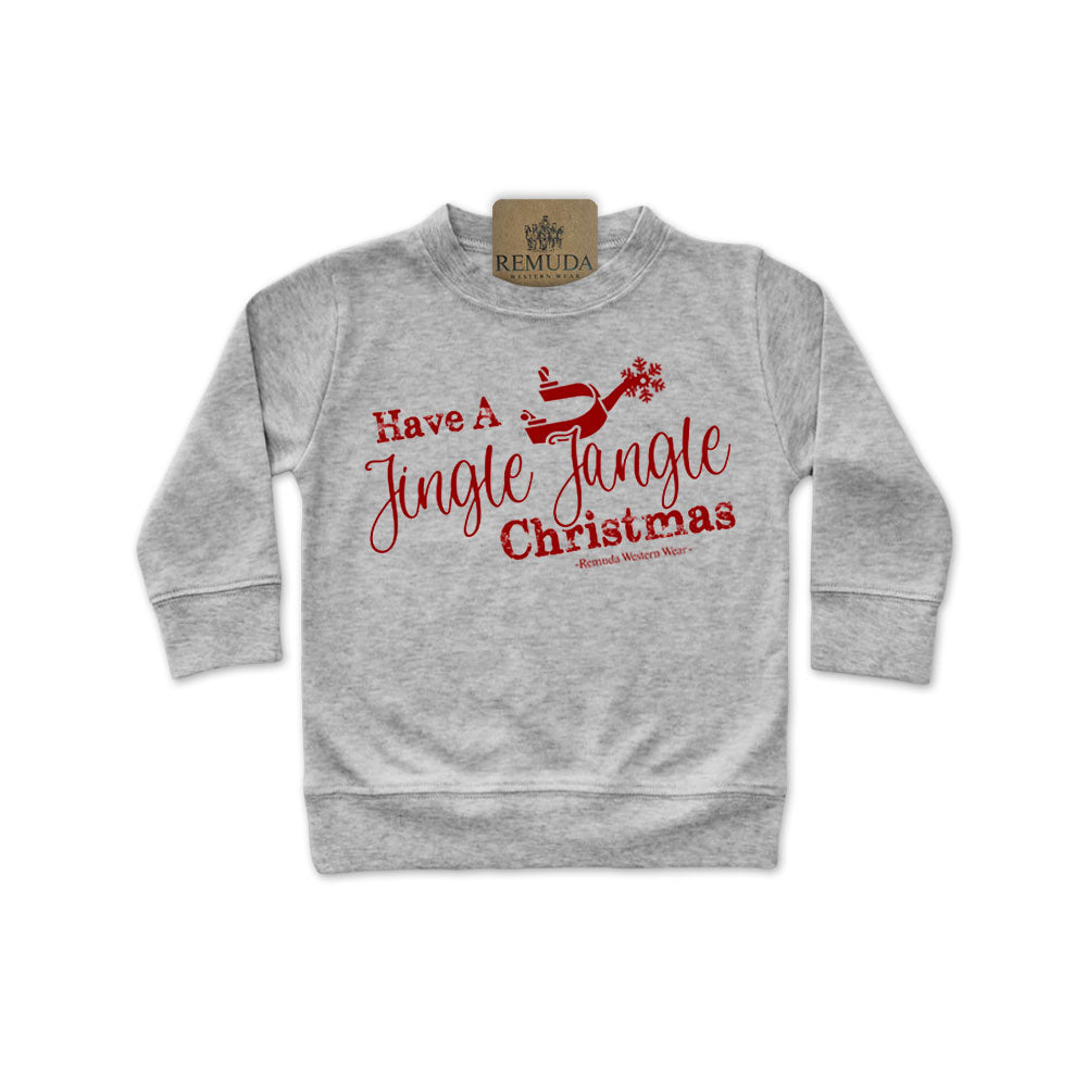 Have A Jingle Jangle Christmas - Infant Western Spur Pullover