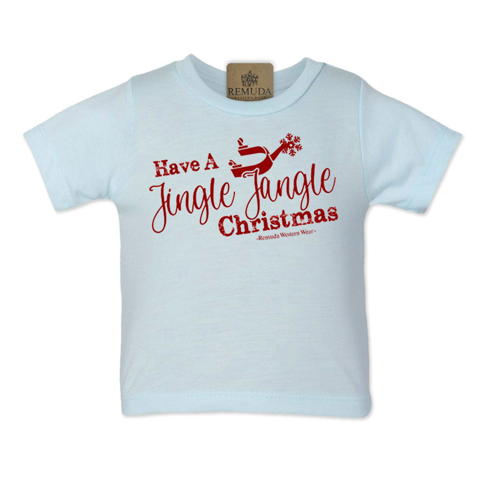 Have A Jingle Jangle Christmas - Infant Western Spur Santa Tee