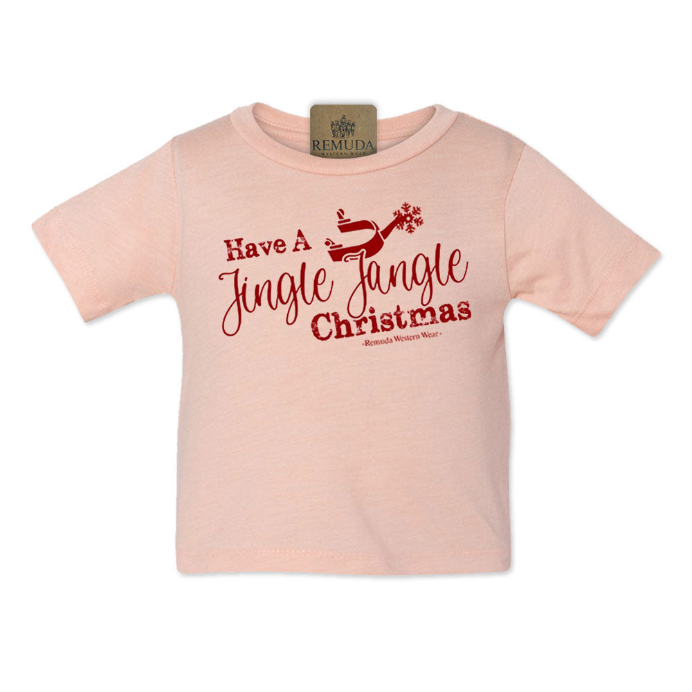 Have A Jingle Jangle Christmas - Infant Western Spur Santa Tee