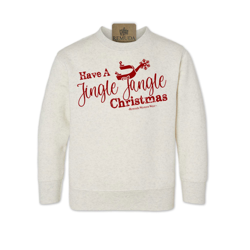 Have A Jingle Jangle Christmas - Toddler Western Spur Sweatshirt