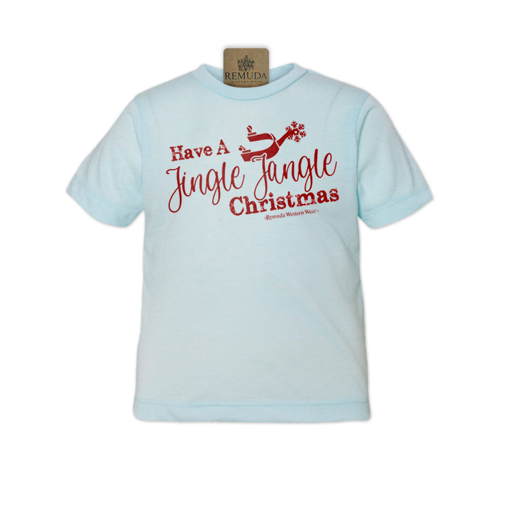 Have A Jingle Jangle Christmas - Toddler Western Spur Tee