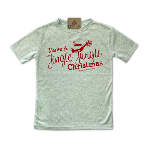 Have A Jingle Jangle Christmas - Toddler Western Spur Tee