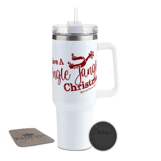 Have A Jingle Jangle Christmas - Insulated Western Tumbler w/ Handle