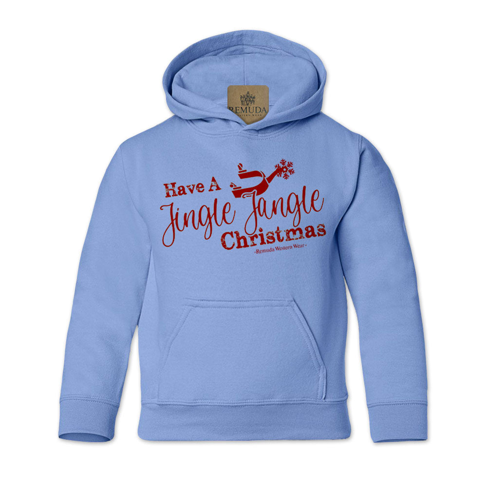 Have A Jingle Jangle Christmas - Youth Western Spur Pullover Hoodie
