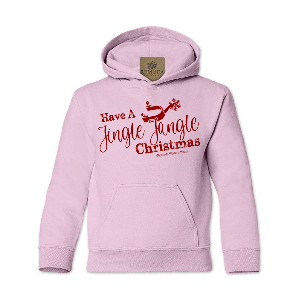 Have A Jingle Jangle Christmas - Youth Western Spur Pullover Hoodie