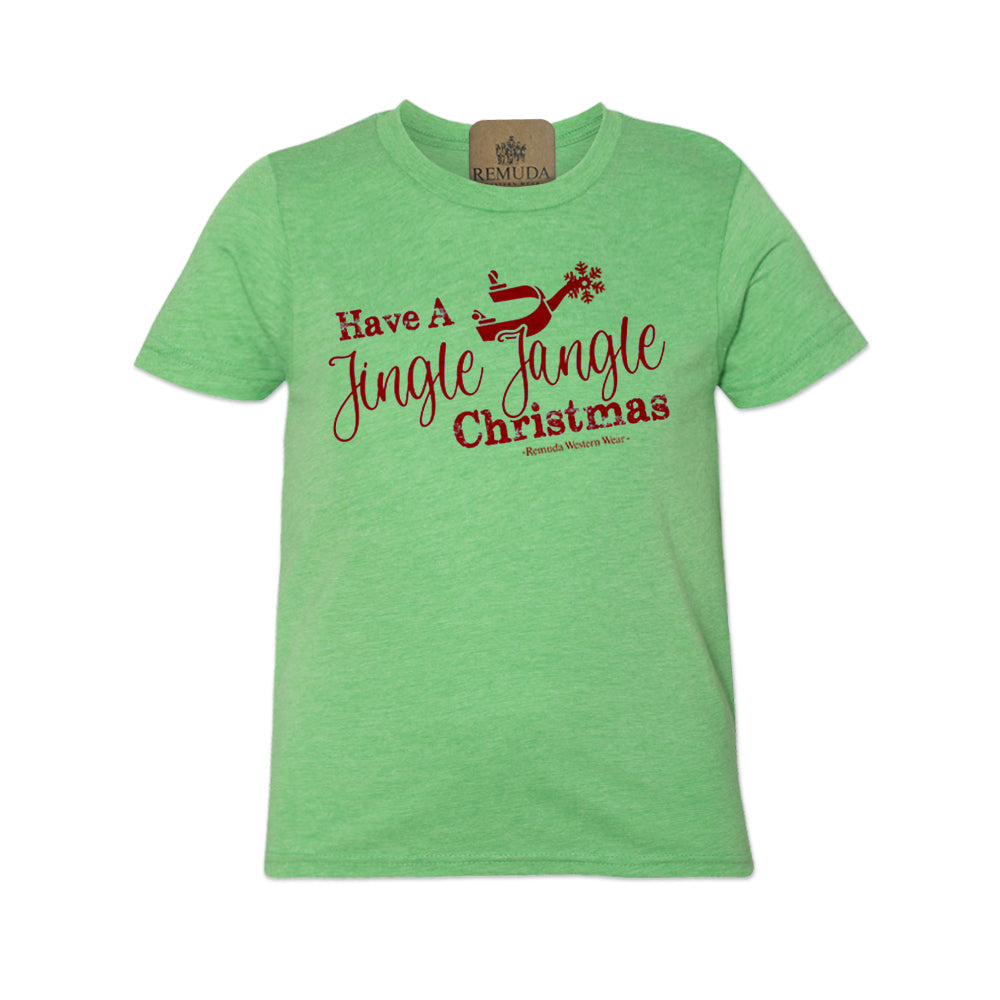 Have A Jingle Jangle Christmas - Youth Western Spur Tee