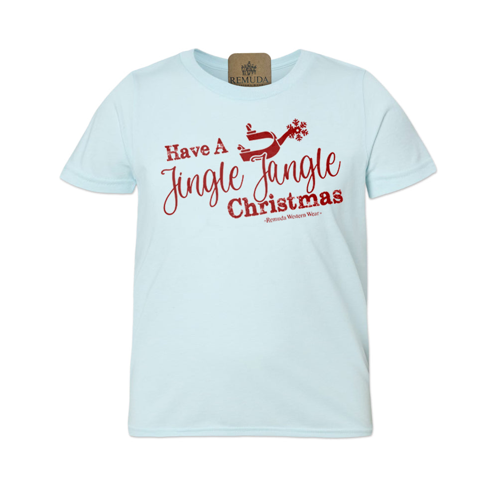 Have A Jingle Jangle Christmas - Youth Western Spur Tee