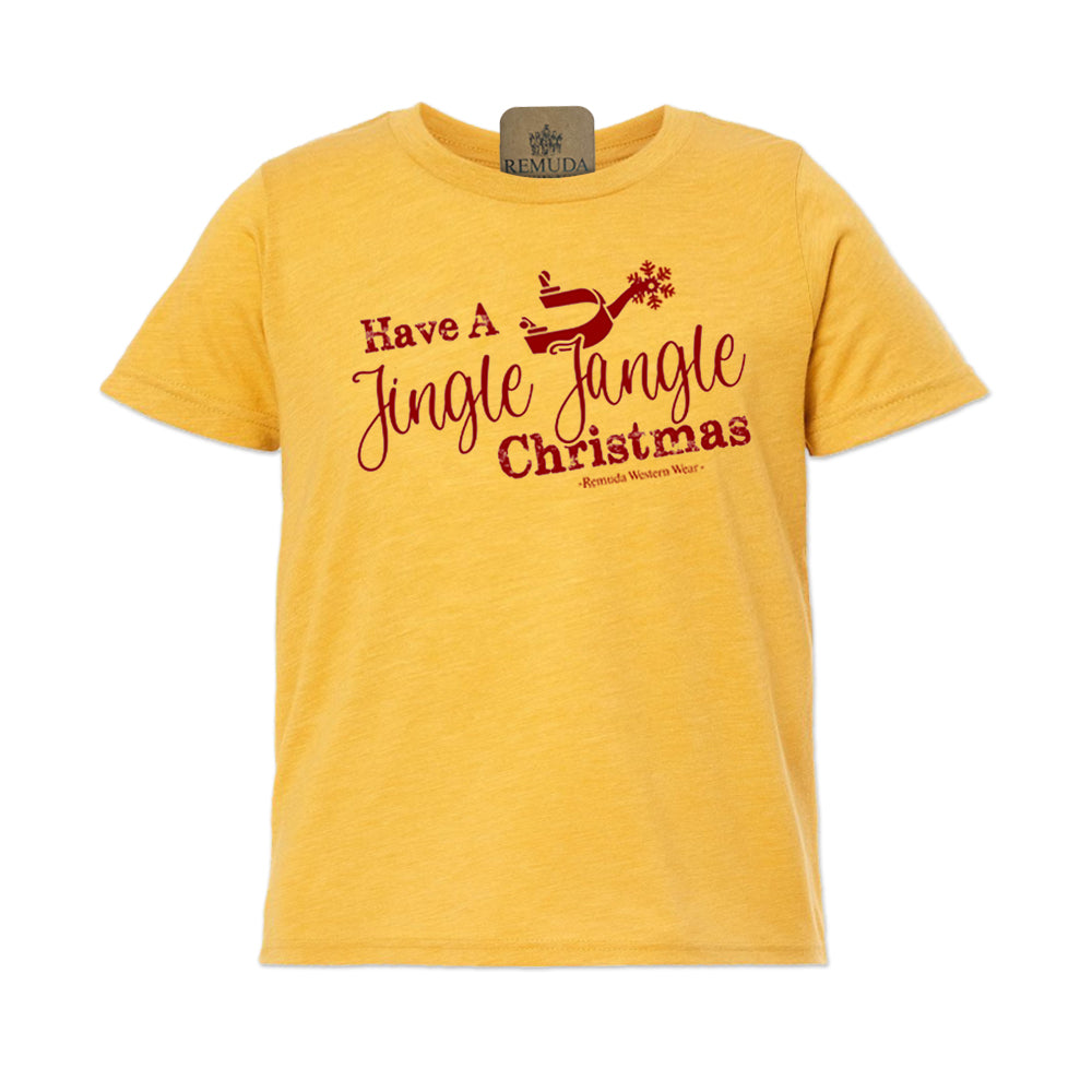 Have A Jingle Jangle Christmas - Youth Western Spur Tee