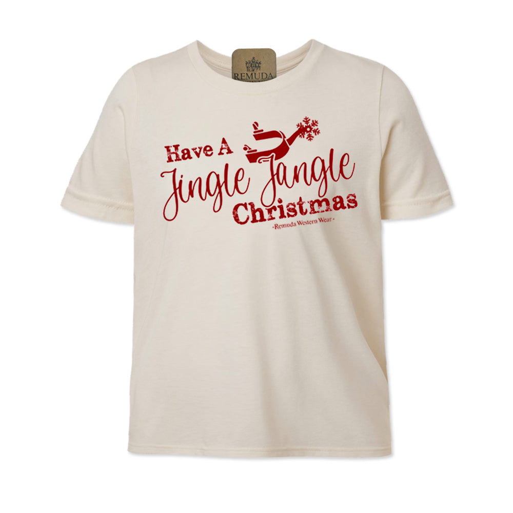 Have A Jingle Jangle Christmas - Youth Western Spur Tee