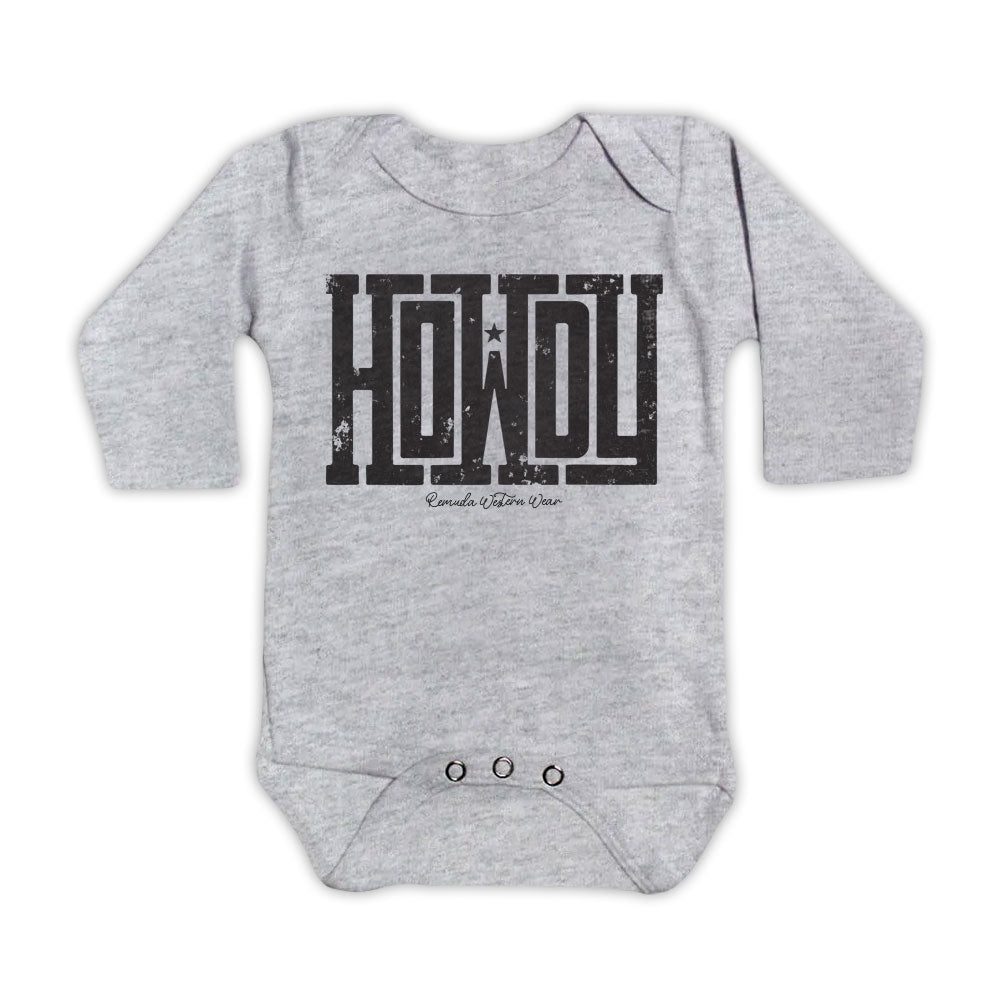 Howdy - Infant Western One Piece Romper
