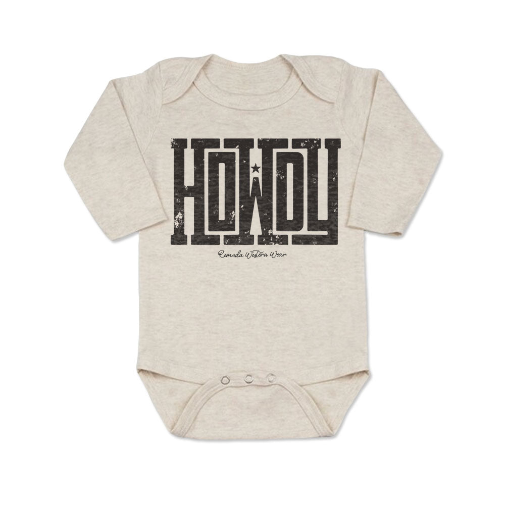 Howdy - Infant Western One Piece Romper