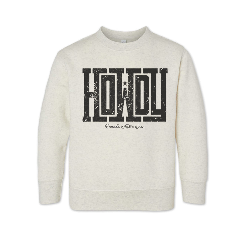 Howdy - Western Toddler Sweatshirt