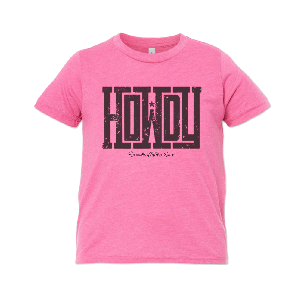 Howdy - Youth Western Tee