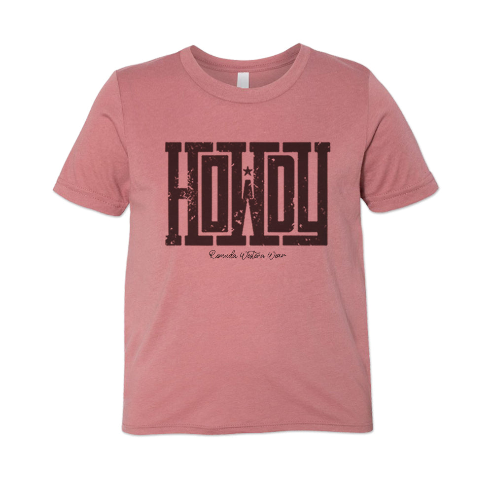 Howdy - Youth Western Tee