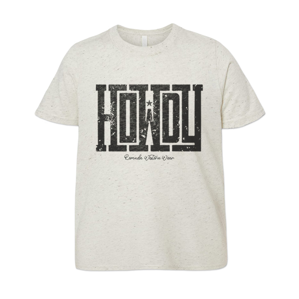 Howdy - Youth Western Tee