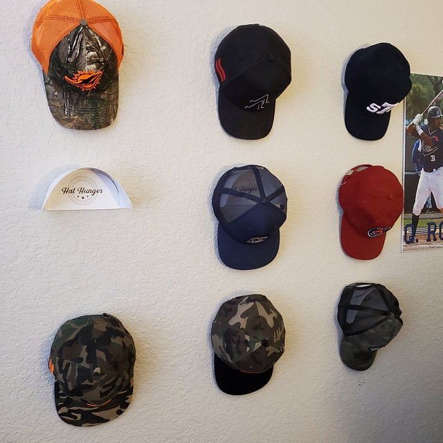 Hat-Hanger (10 Pack) - Black Barnwood
