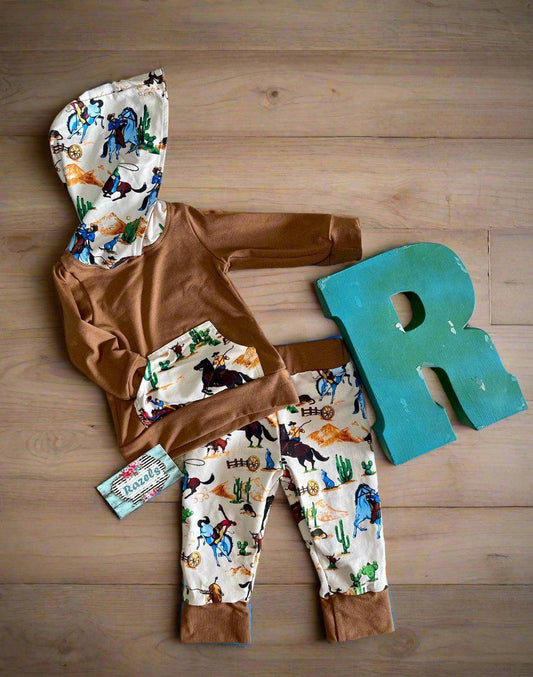 Little Cowboy Outfit | Boys Western Outfit, Kids Cowboy Hoodies & Pants