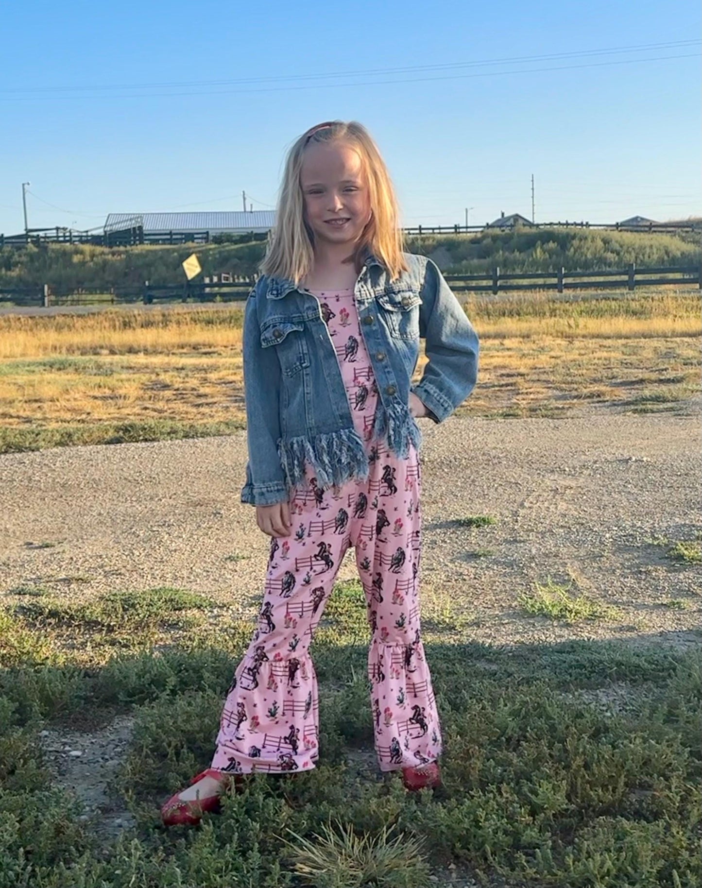VINTAGE COWGIRL Jumpsuit, Western Birthday Romper