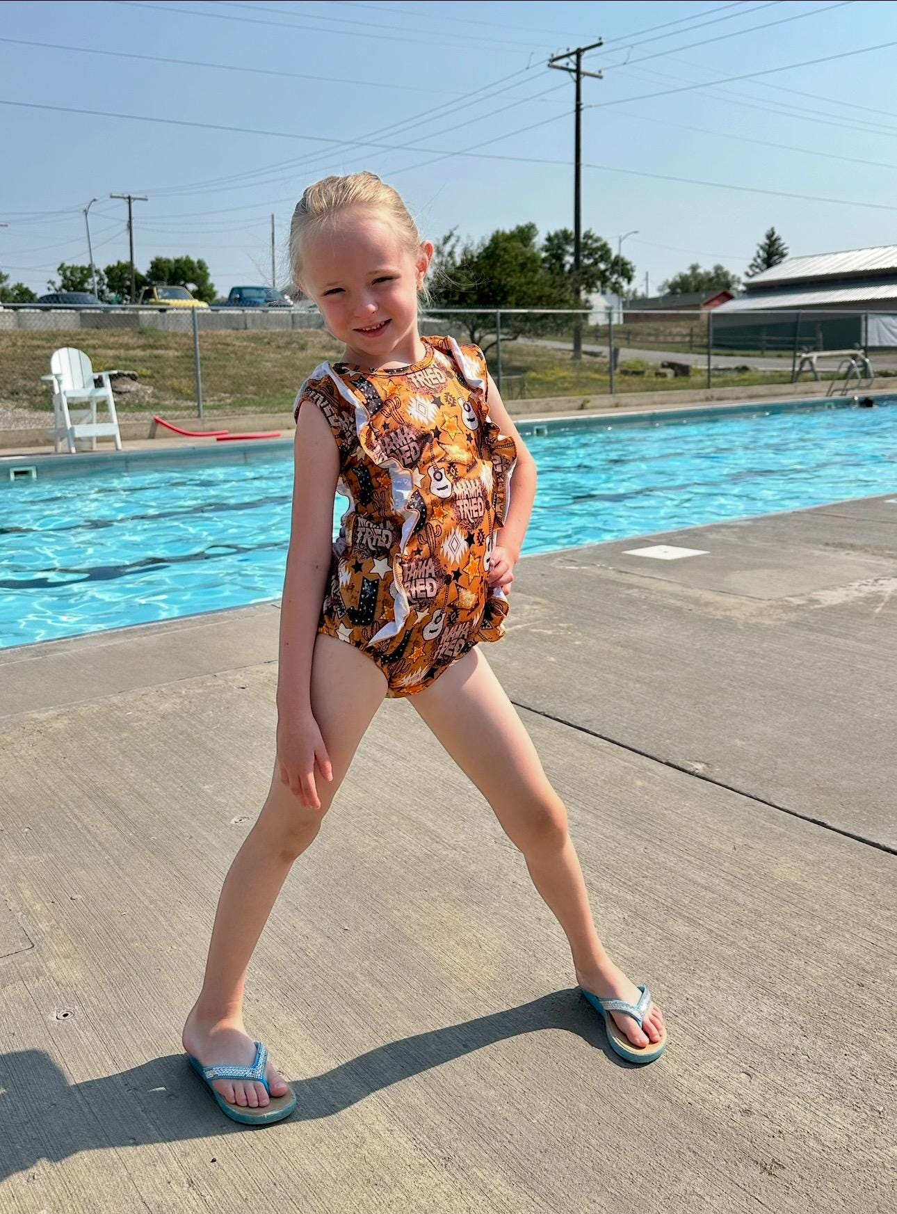MAMA TRIED, Matching WESTERN Swimsuits