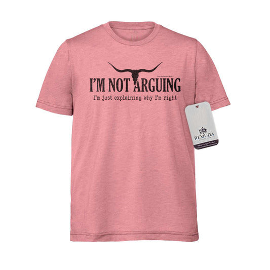 I'm Not Arguing, I'm Just Explaining Why I'm Right - Adult Unisex Western Tee