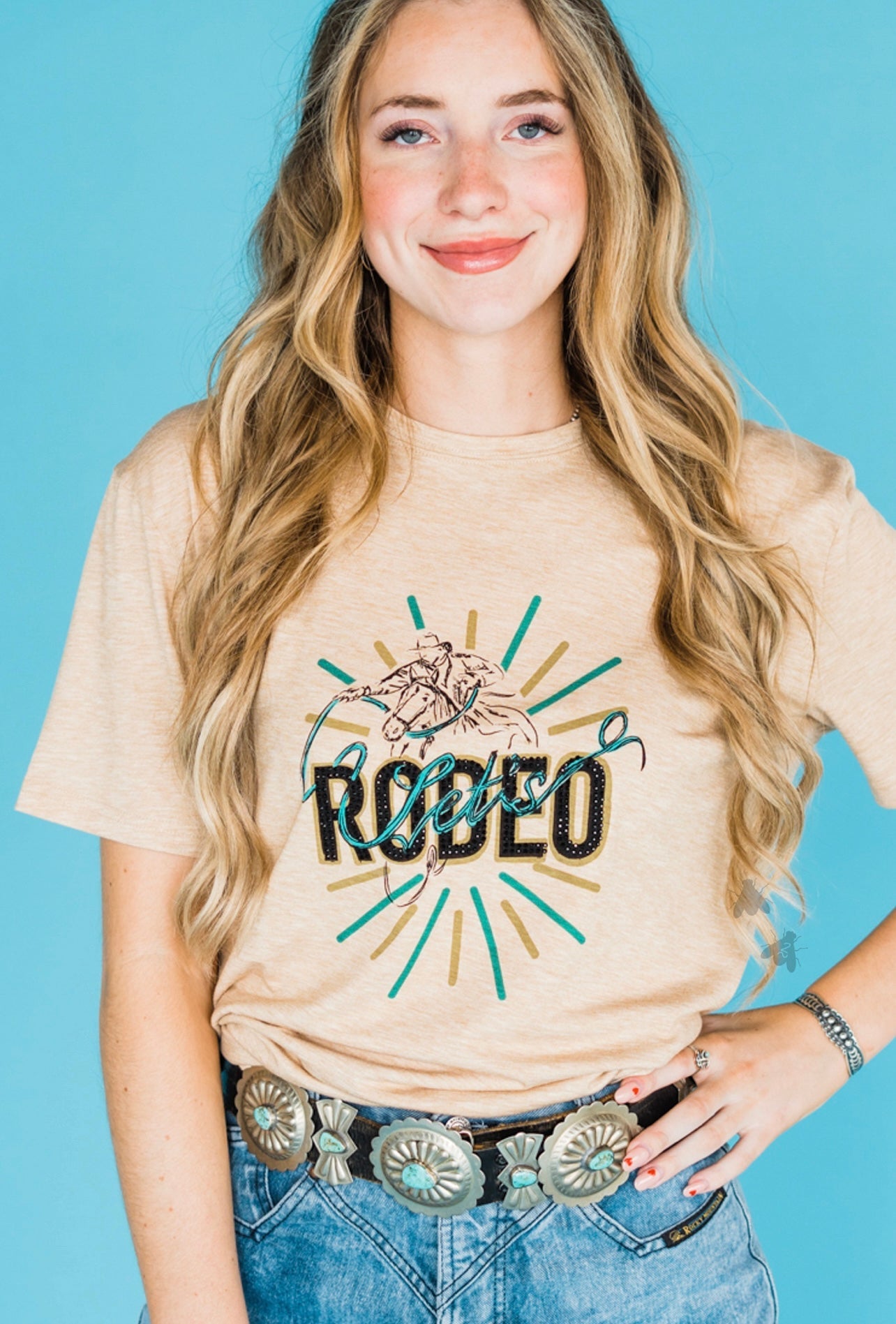 LET'S RODEO *BLING GRAPHIC* - SALE