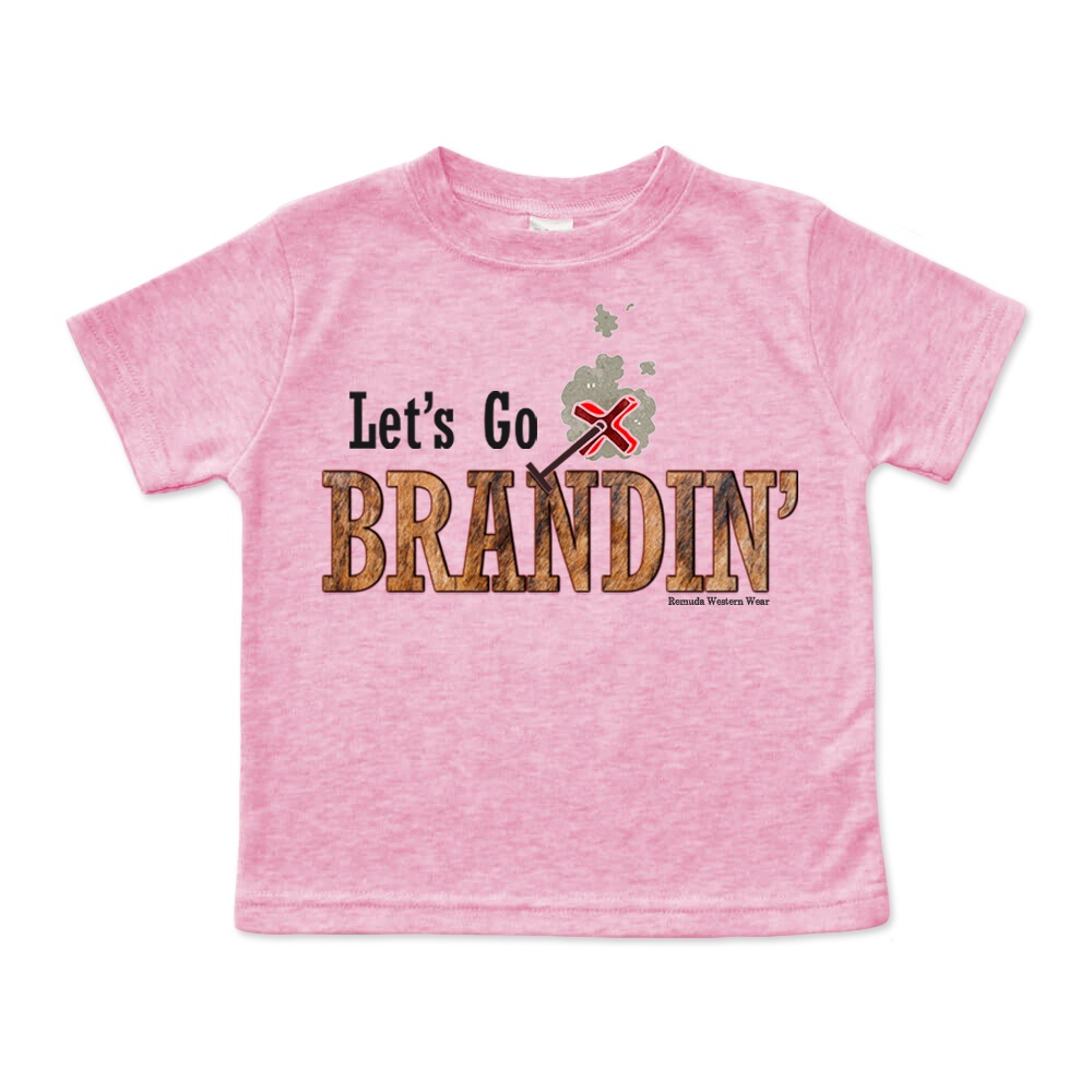 LET'S GO BRANDIN' Infant Western Tee