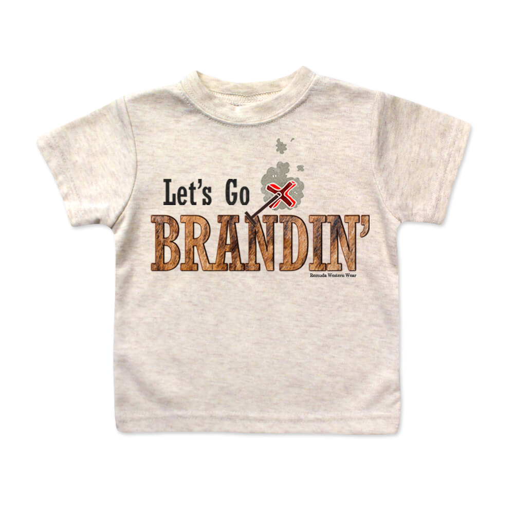 LET'S GO BRANDIN' Infant Western Tee