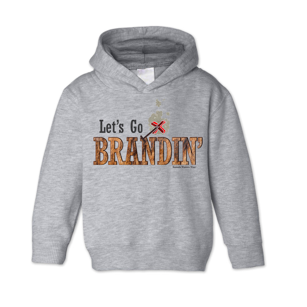 LET'S GO BRANDIN' Toddler Pullover Hoodie
