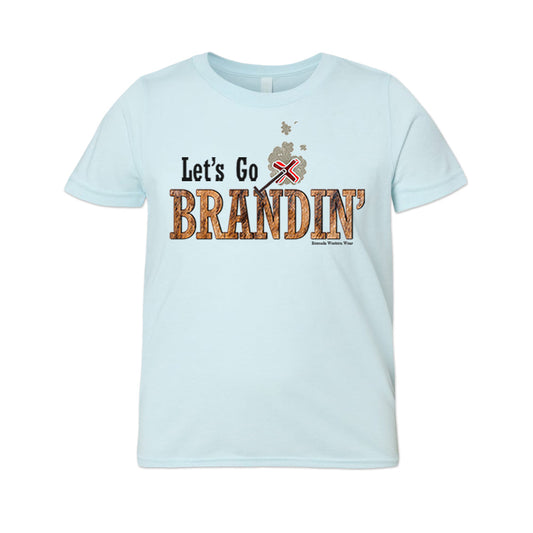 LET'S GO BRANDIN' Youth Western Tee