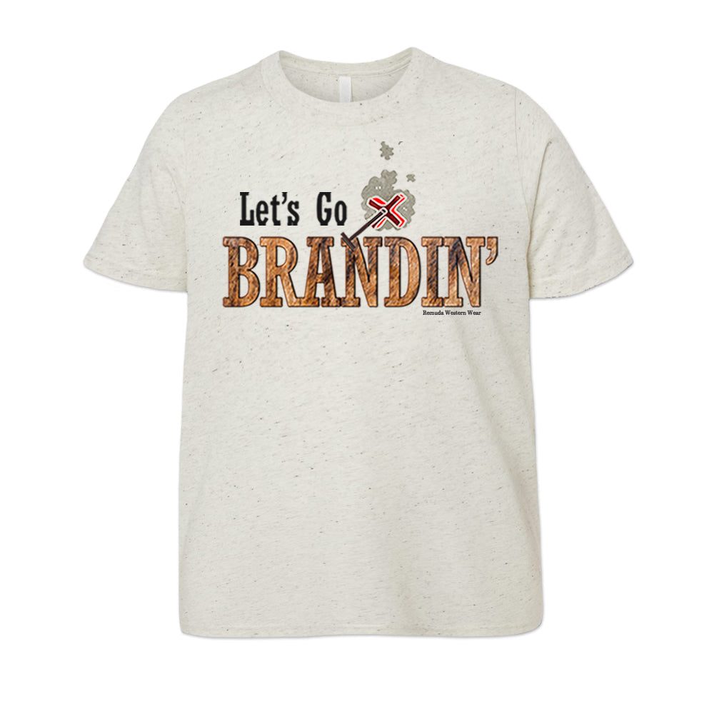 LET'S GO BRANDIN' Youth Western Tee