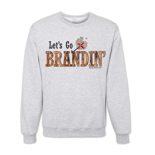 LET'S GO BRANDIN' Adult Unisex Western Sweatshirt