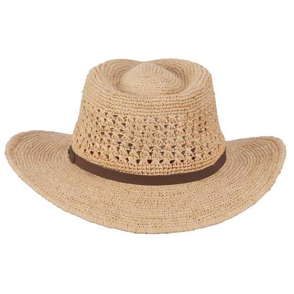 Scala Puerto- Straw Fedora Hat