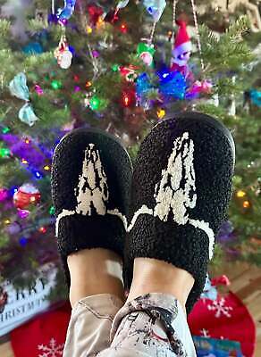 SKULL SLIPPERS, Longhorn Skull, Cow Slippers