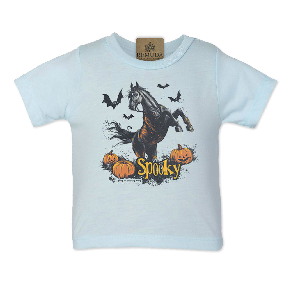SPOOKY -  Infant Western Horse Halloween Tee