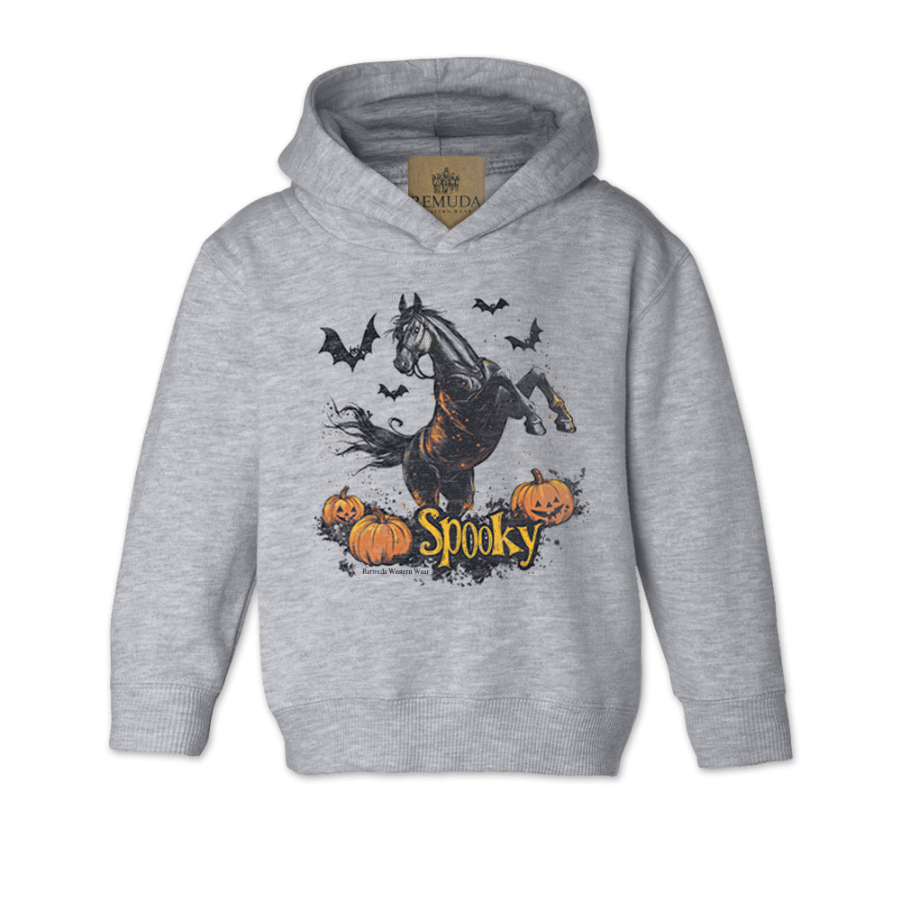 Spooky - Western Horse Toddler Pullover Halloween Hoodie