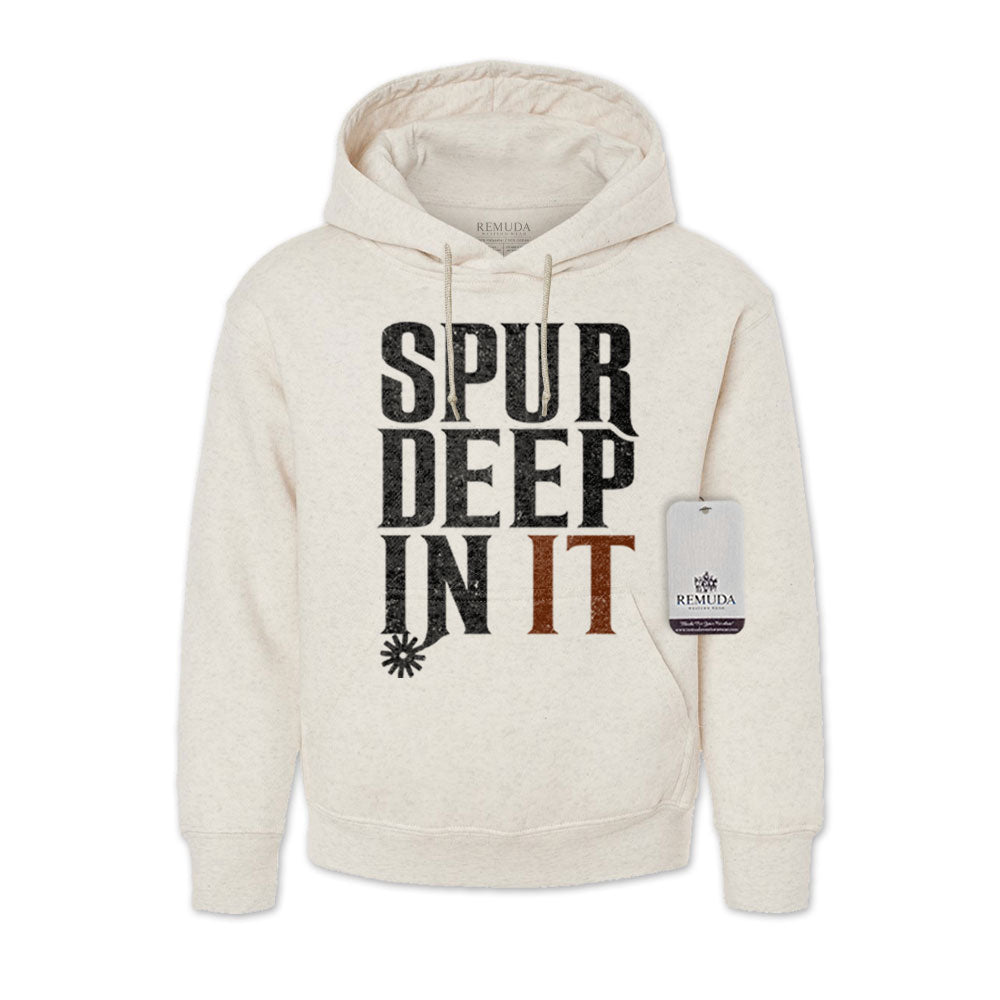 Spur Deep In It - Adult Unisex Western Hoodie