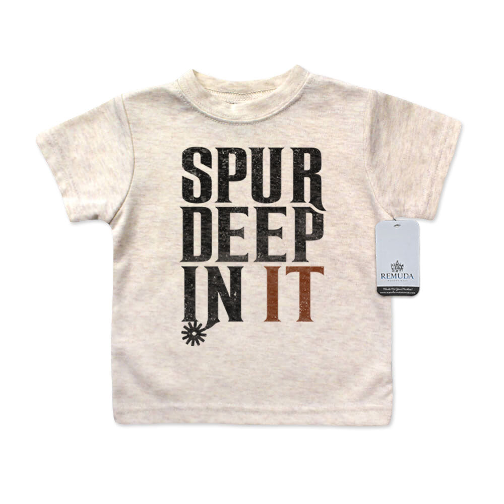 Spur Deep In It - Infant Kids Western Tee T-Shirt