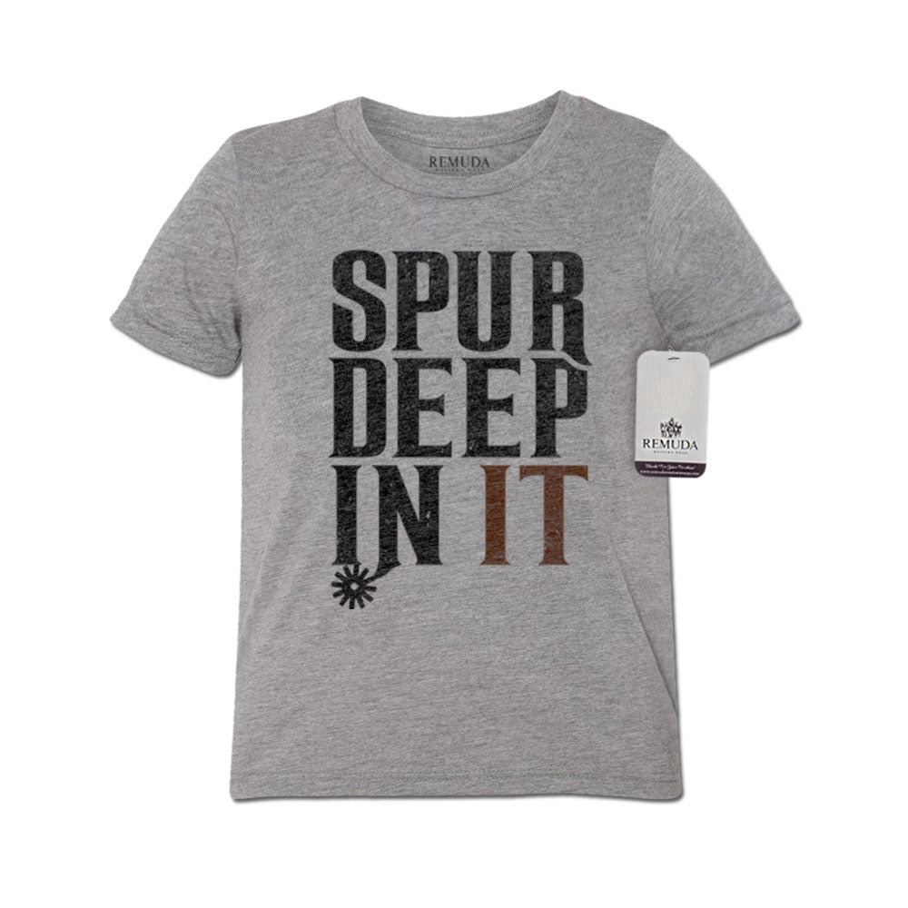 Spur Deep In It - Youth Western Tee T-Shirt