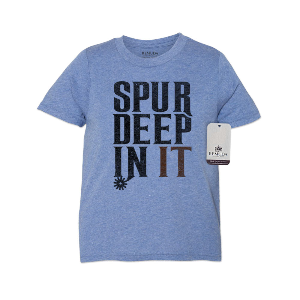 Spur Deep In It - Youth Western Tee T-Shirt