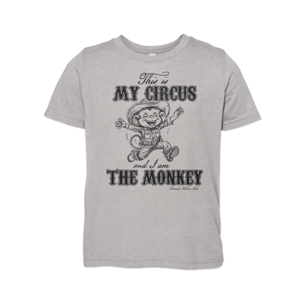 THIS IS MY CIRCUS AND I AM THE MONKEY Youth Western Tee